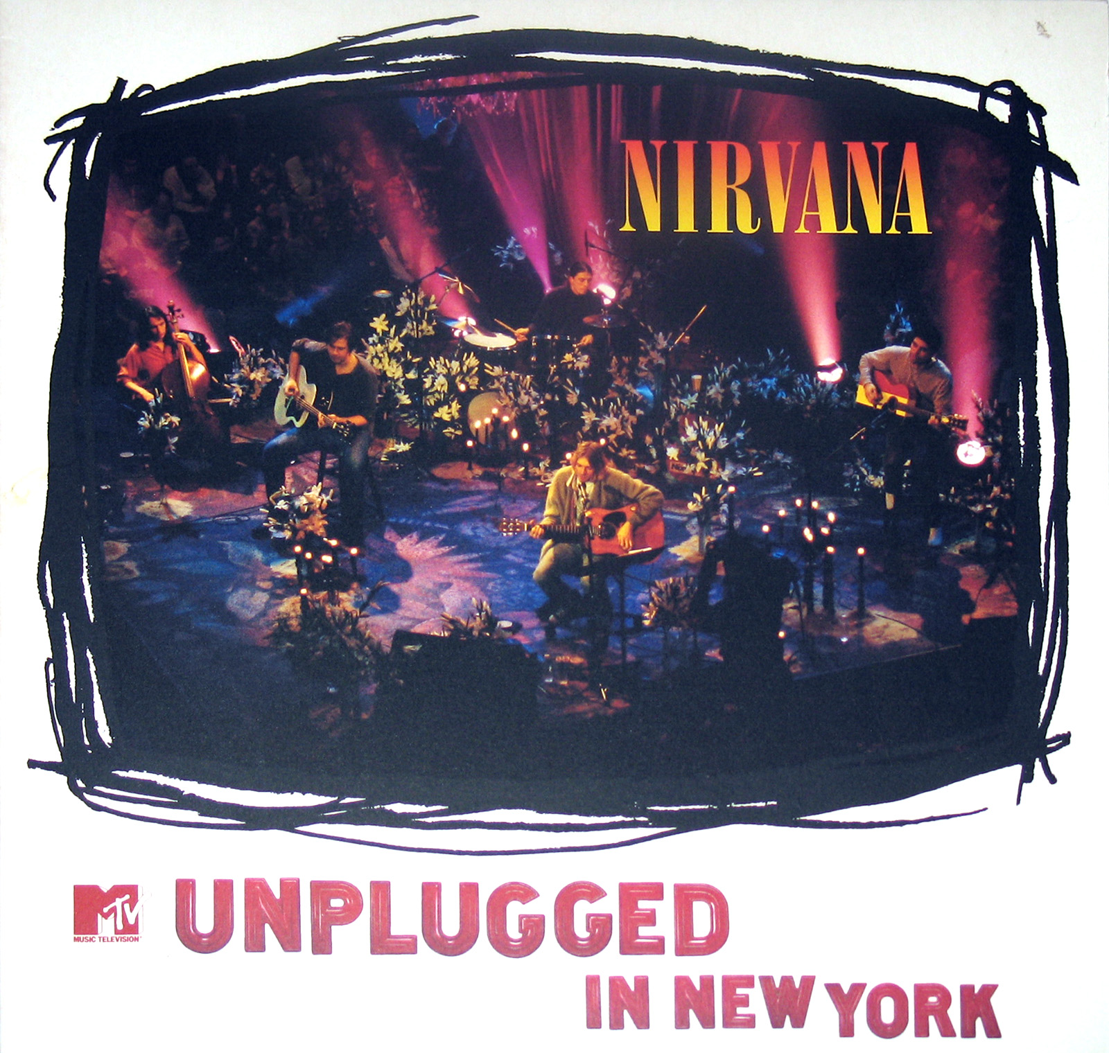 NIRVANA Unplugged in New York MTV 12" vinyl LP